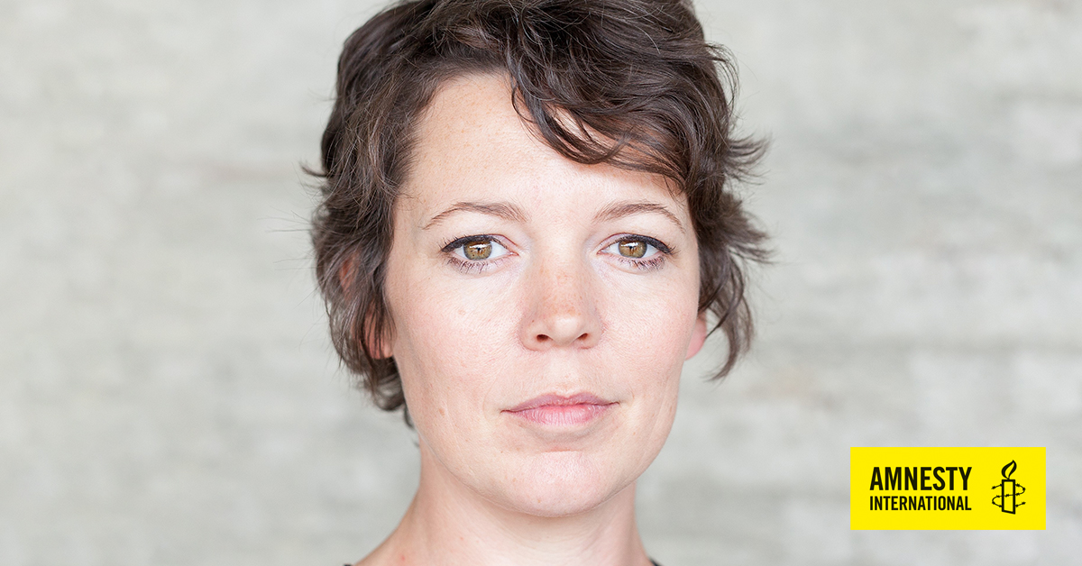 Olivia Colman | Amnesty International UK