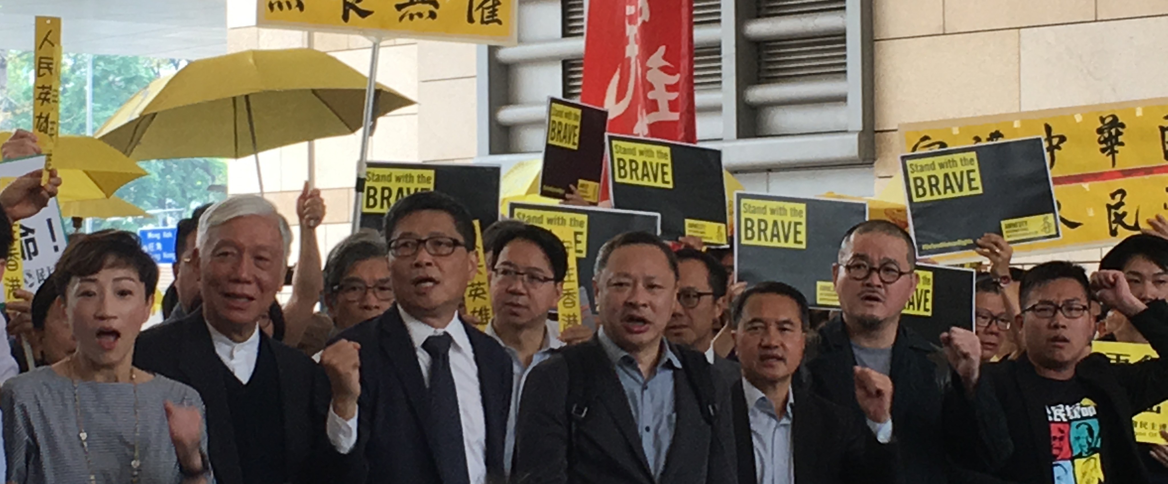 Hong Kong: Jail Sentence For Pro-democracy Protest Leaders An 'affront ...