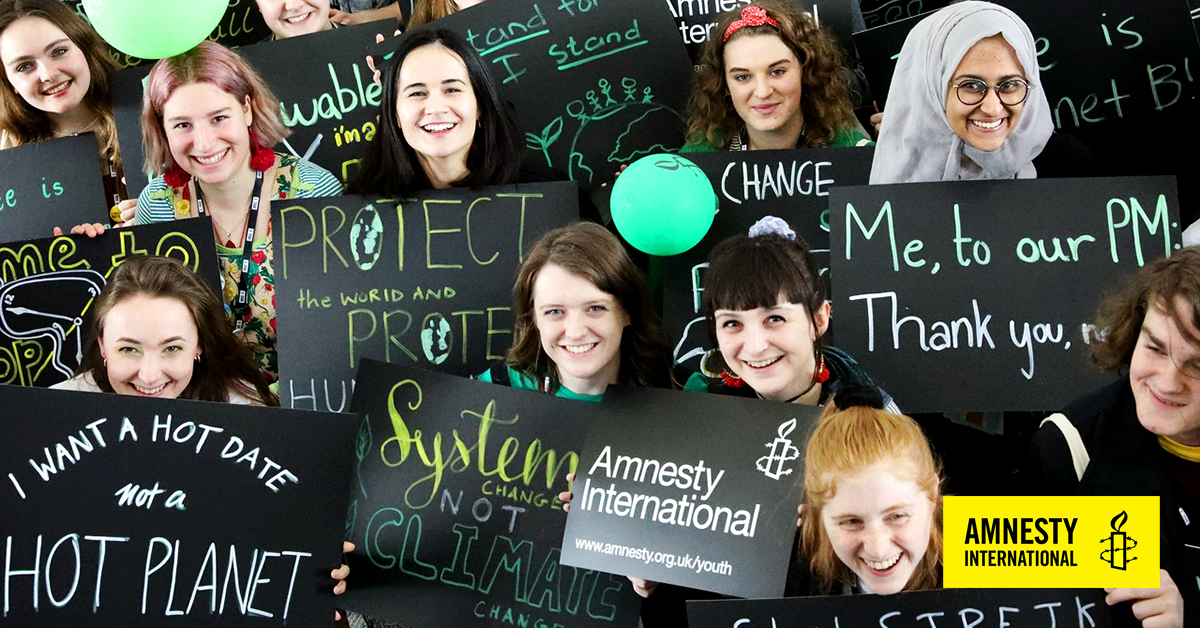 Join Our Youth Strategy Steering Group | Amnesty International UK