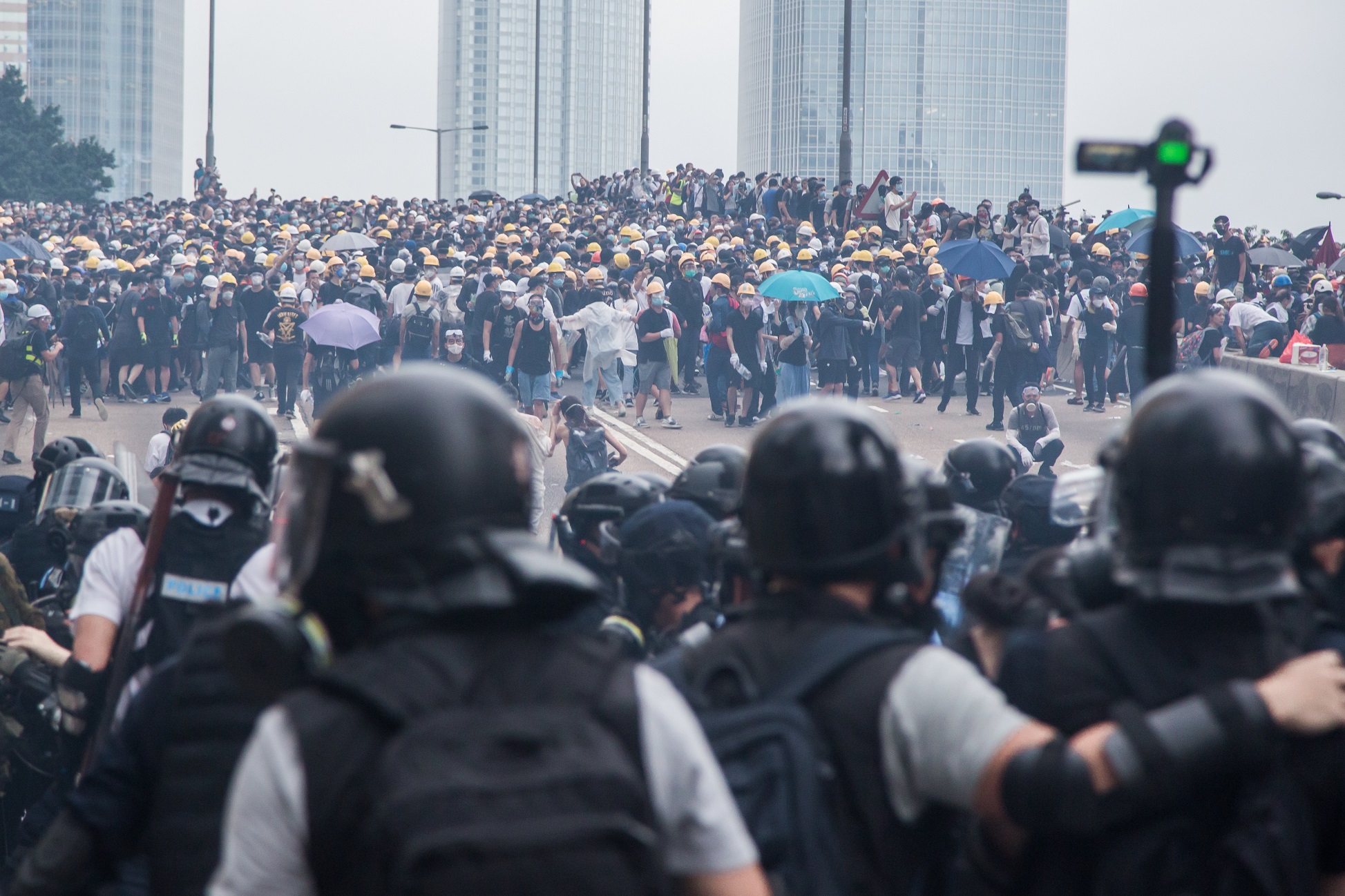 Hong Kong Urgent Investigation Needed After Protester Shot By Poli