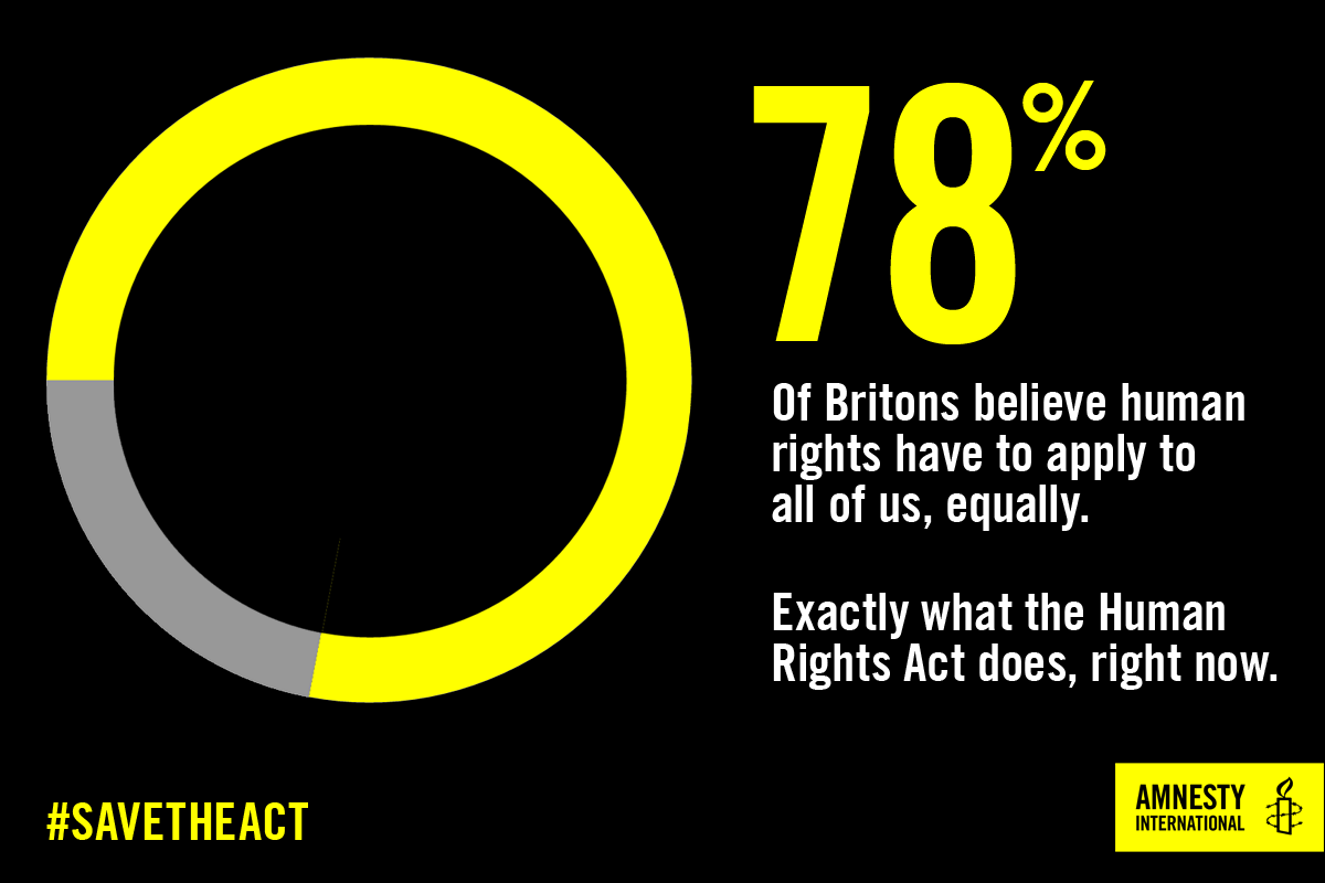 The Public S Message In New Poll Keep Your Hands Off The Human Rights Act Yes Minister It Is A Human Rights Issue 9 Nov 2015 Amnesty International Uk