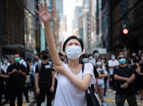 Anti-Government Protests Continue in Hong Kong