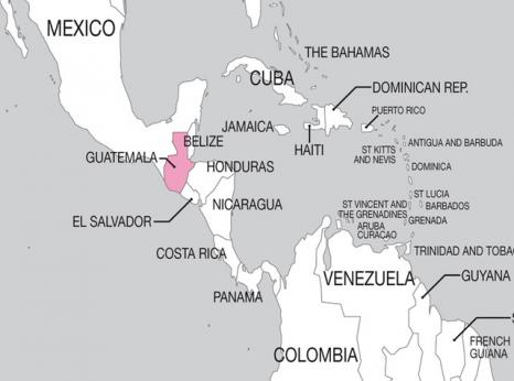 Guatemala Map