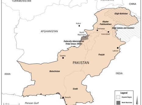 Map Pakistan
