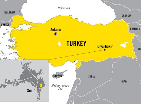 Map of Turkey