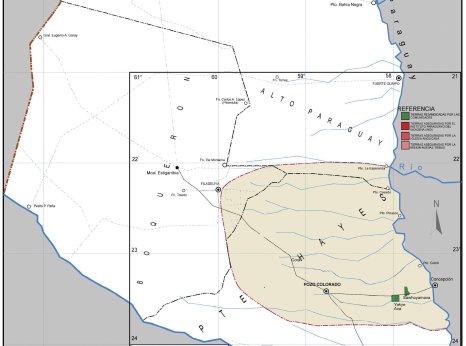 Map of Paraguay