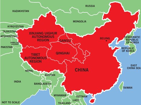 Map of China