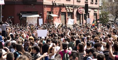 Chilean protesters 