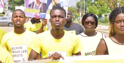 Amnesty International Côte d'Ivoire members and supporters