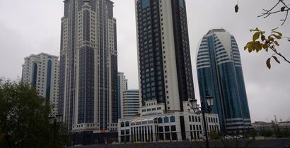 Skyscrapers in Grozny