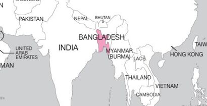 Bangladesh map