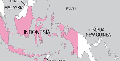 Indonesia map