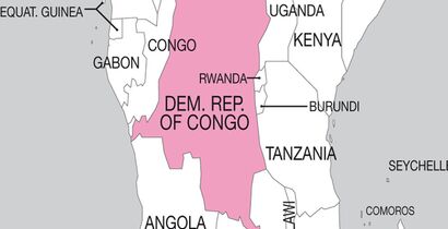 DRC map