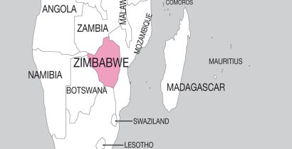 Zimbabwe Map