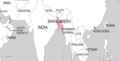 Map of Bangladesh