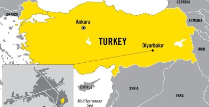 Map of Turkey