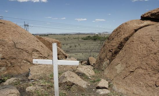 Marikana, scene of the killings of 34 people on 16 August 2012