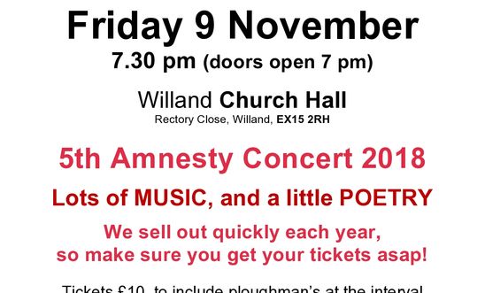 Amnesty Annual Concert