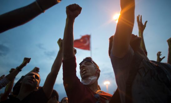 Protest in Istanbul