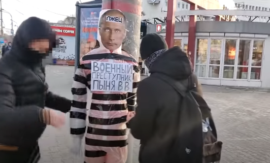 Russia: Activist Jailed For Putin Puppet Demo Should Be Freed | Amnesty ...