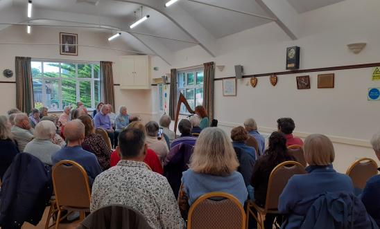 Harp concert for Amnesty