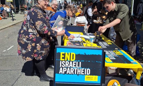 Stall at St Leonard's market