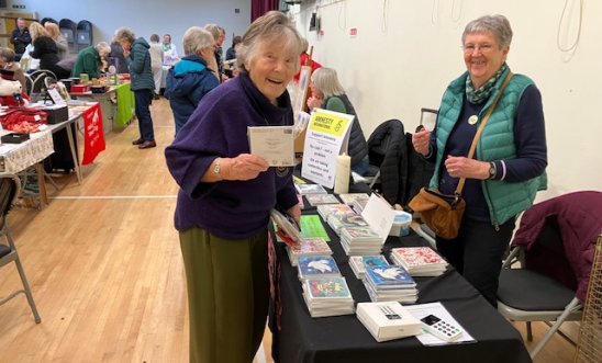 Our Amnesty card stall