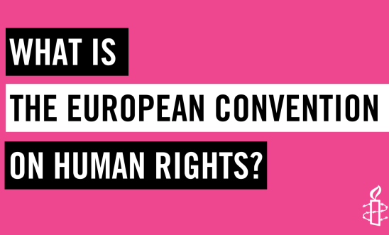 Graphic reads: what is the European Convention on Human Rights?