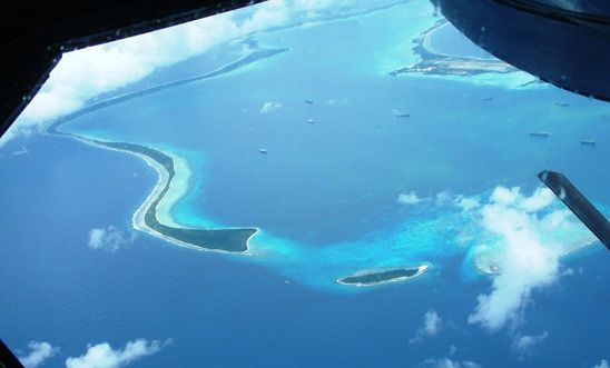 Diego Garcia from the air