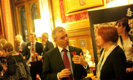 Mark Menzies MP and Karen Merritt discuss the Afghan Women's Rights Campaign 