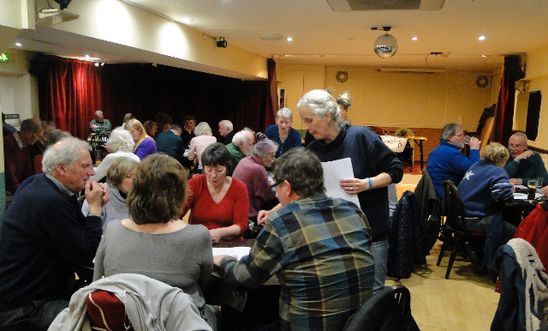 Scene at the 2015 quiz