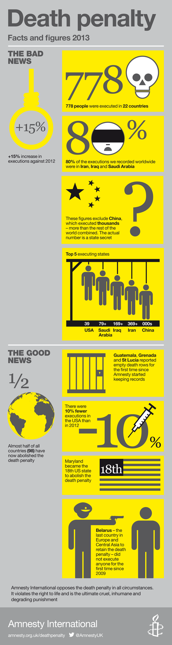 Death Sentences And Executions Around The World In 2013 Amnesty 